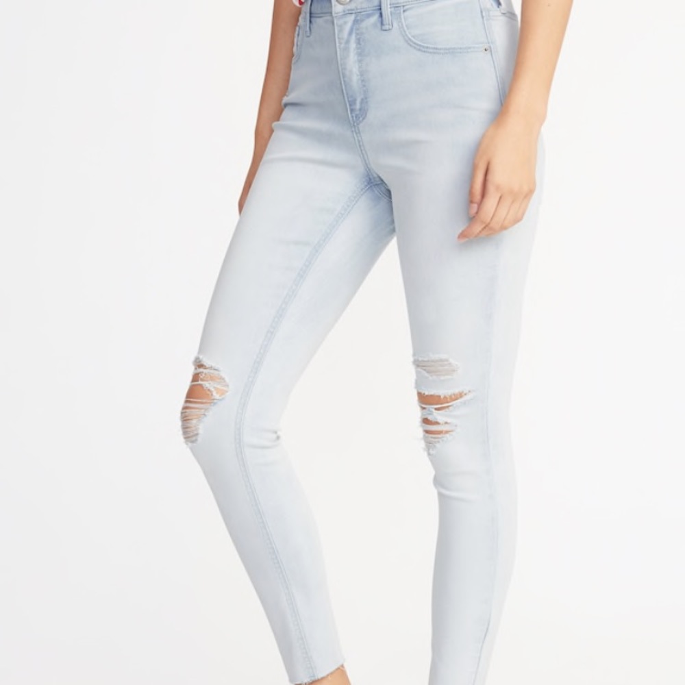 Old Navy Rockstar Super Skinny High Rise Jeans